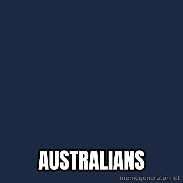 Ancient Aliens meme: Australians