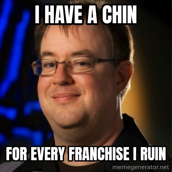 Jay Wilson Diablo 3 meme: i have  a chin / for every franchise i ruin