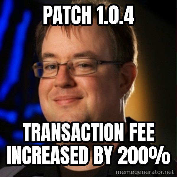 Jay Wilson Diablo 3 meme: Patch 1.0.4 / Transaction fee increased by 200%