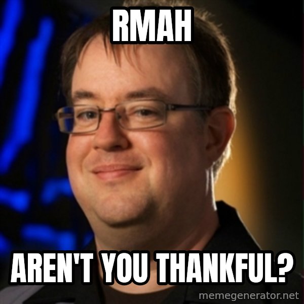 Jay Wilson Diablo 3 meme: RMAH / Aren't you thankful?