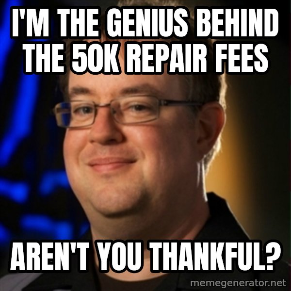 Jay Wilson Diablo 3 meme: i'm the genius behind the 50k repair fees / aren't you thankful?