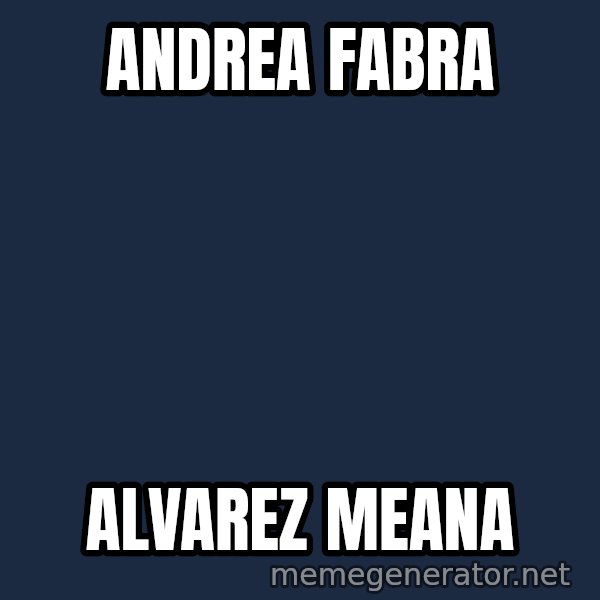 Andreafabra meme: andrea fabra / alvarez meana