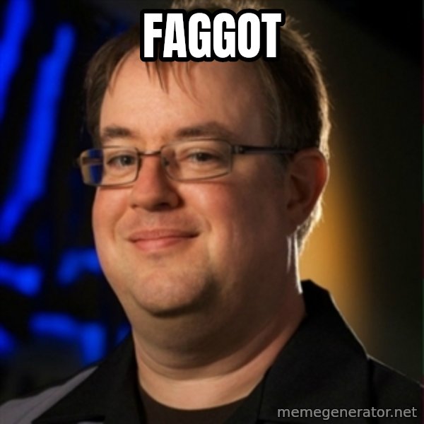 Jay Wilson Diablo 3 meme: FAGGOT