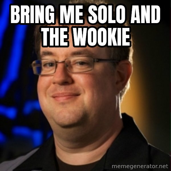 Jay Wilson Diablo 3 meme: Bring me Solo and the Wookie