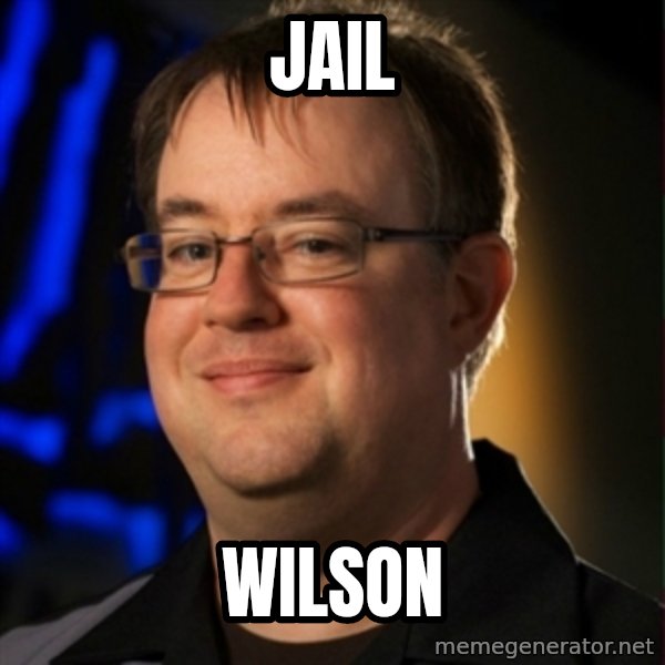 Jay Wilson Diablo 3 meme: Jail / Wilson