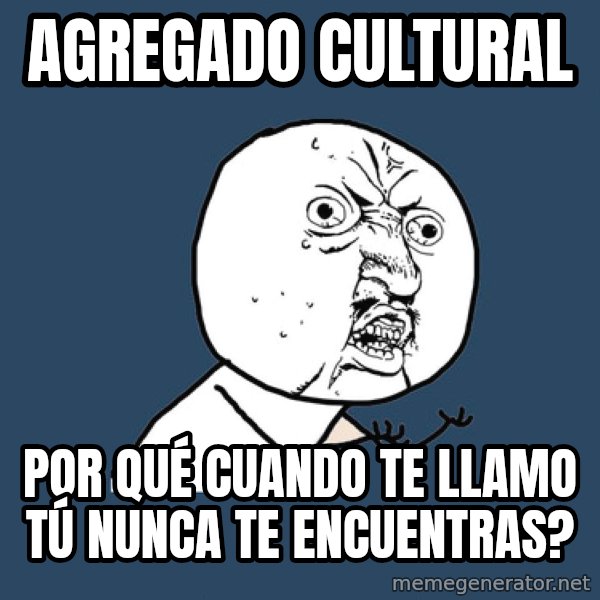 Y U No meme: agregado cultural / por qué cuando te llamo tú nunca te encuentras?
