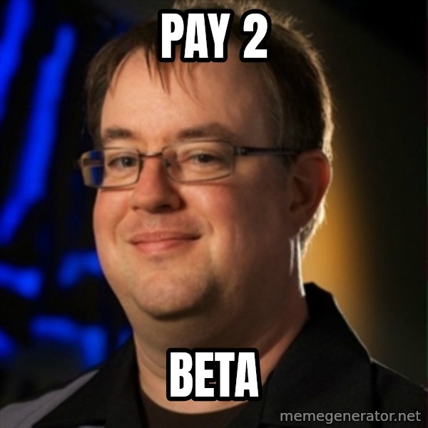 Jay Wilson Diablo 3 meme: Pay 2 / Beta