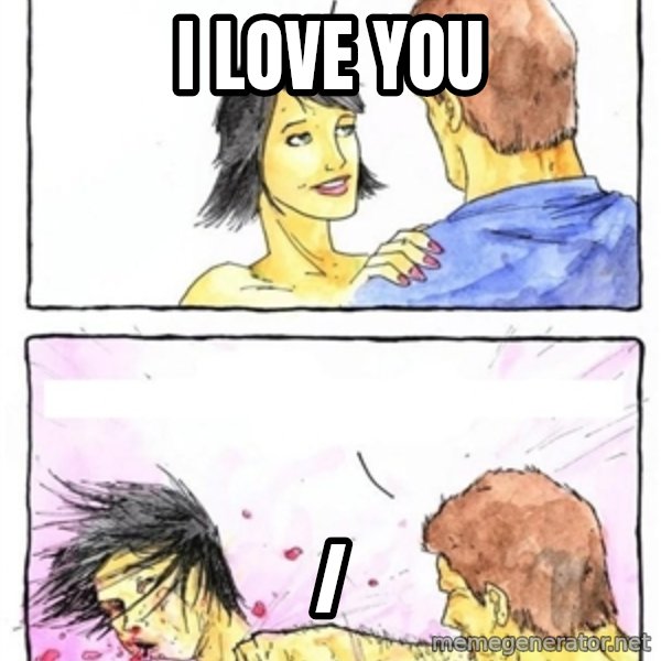 Alpha Boyfriend meme: i love you / /