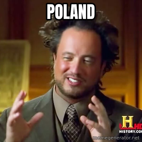 Giorgio A Tsoukalos Hair meme: POLAND