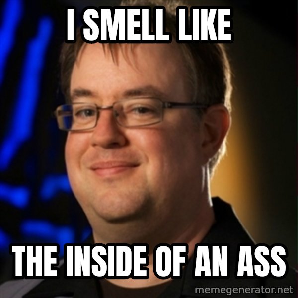 Jay Wilson Diablo 3 meme: i smell like / the inside of an ass