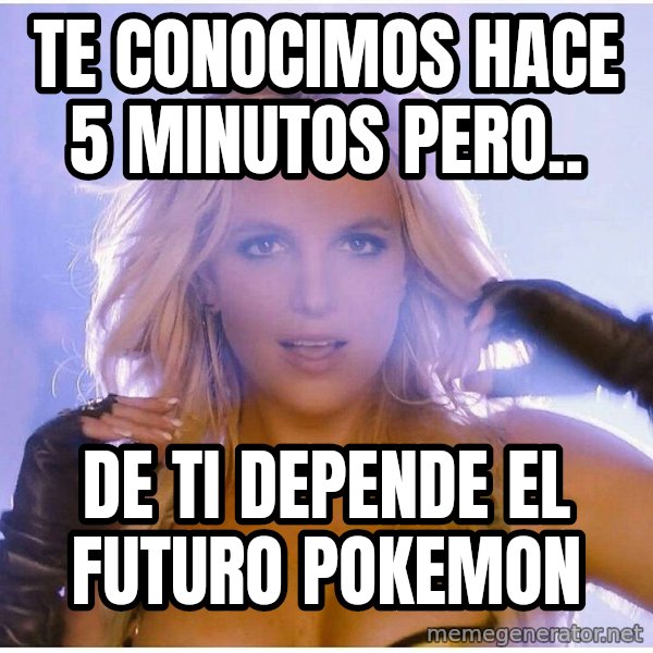 Professor Oak meme: te conocimos hace 5 minutos pero.. / de ti depende el futuro pokemon