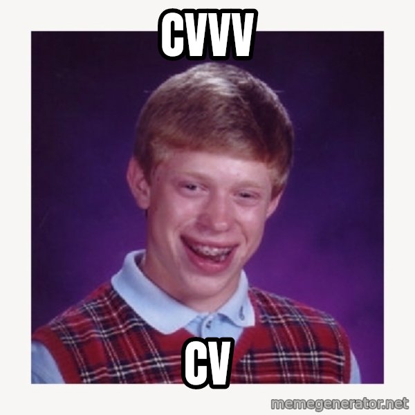 nerdy kid lolz meme: cvvv / cv