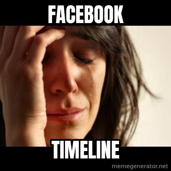 crying girl sad meme: FACEBOOK / TIMELINE