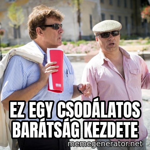 Donorban meme: Ez egy csodálatos barátság kezdete