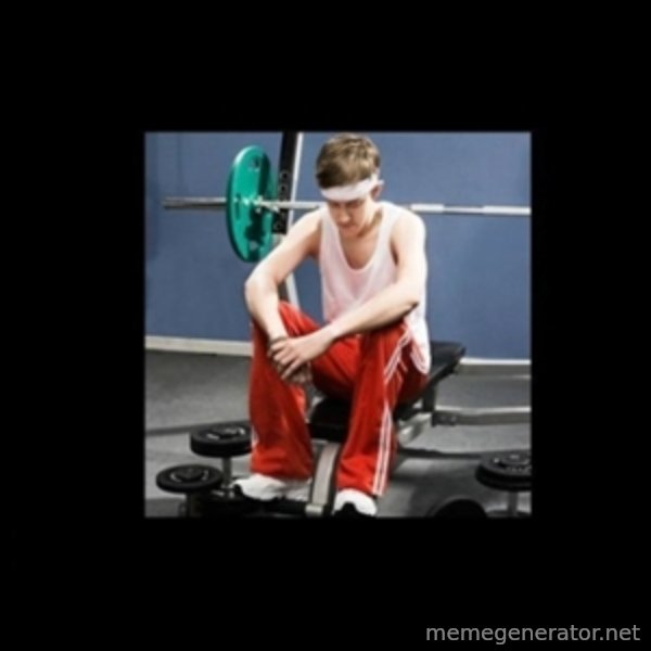 Annoying Gym Newbie meme: 