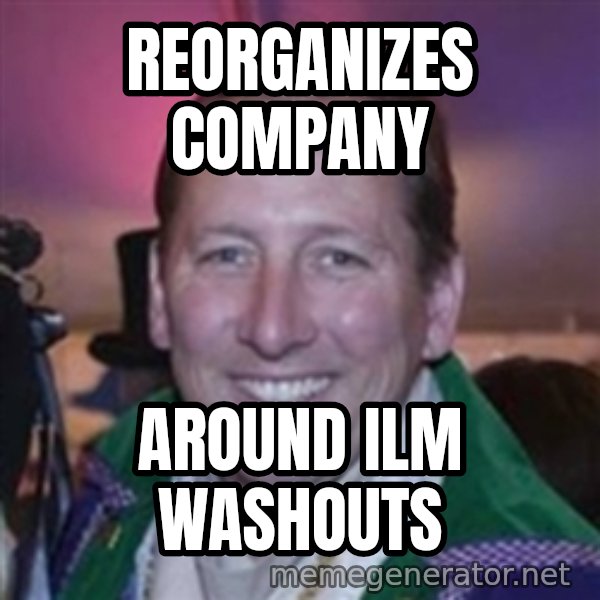 Pirate Textor meme: reorganizes company / around ILM WASHOUTS