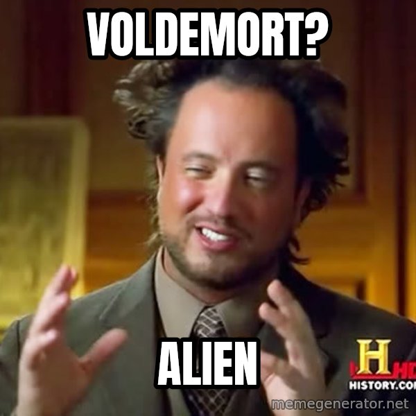 Giorgio A Tsoukalos Hair meme: Voldemort? / Alien