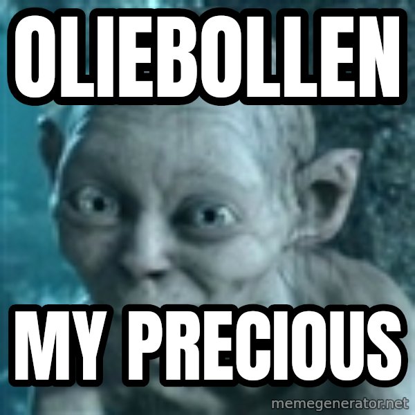SmeagolS Precious meme: Oliebollen / My precious