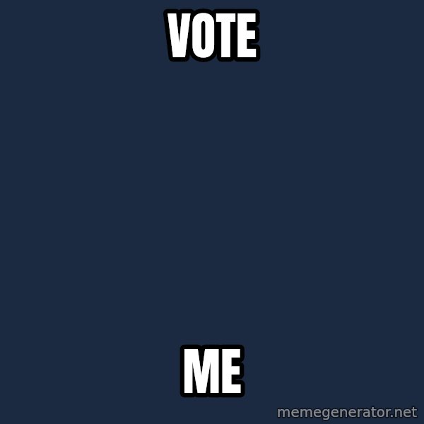 Jonnen Neuvo meme: vote / me