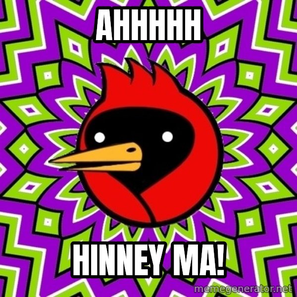 Omsk Crow meme: ahhhhh / hinney ma!