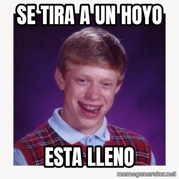 nerdy kid lolz meme: SE TIRA A UN HOYO / ESTA LLENO
