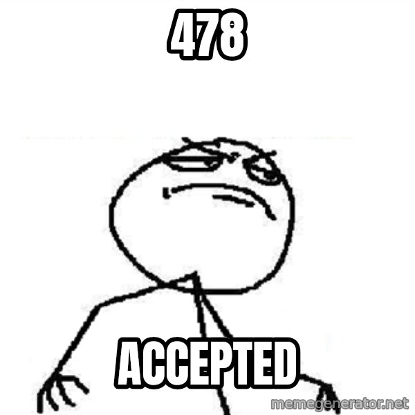 Fuck Yeah meme: 478 / Accepted