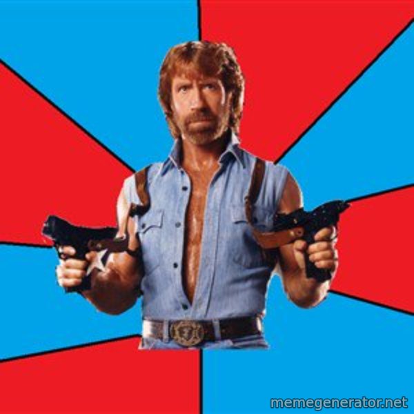 Chuck Norris  meme: 