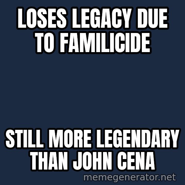 Chris Benoit meme: loses legacy due to familicide / still more legendary than john cena