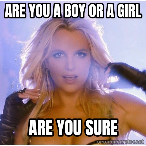 Professor Oak meme: are you a boy or a girl / are you sure