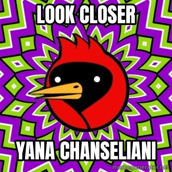 Omsk Crow meme: look closer / yana chanseliani