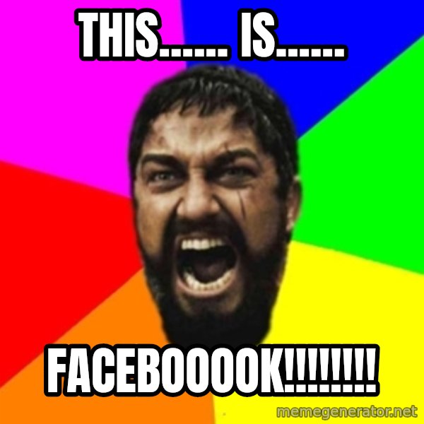 sparta meme: THIS...... IS...... / FACEBOOOOK!!!!!!!!