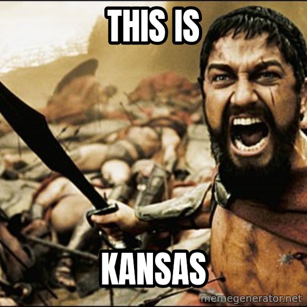 This Is Sparta Meme meme: This is / Kansas