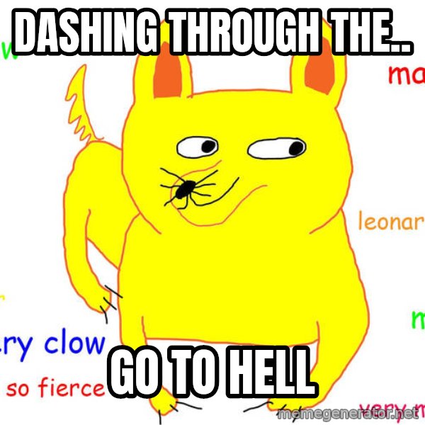 Grumpy Cat  meme: dashing through the.. / go to hell