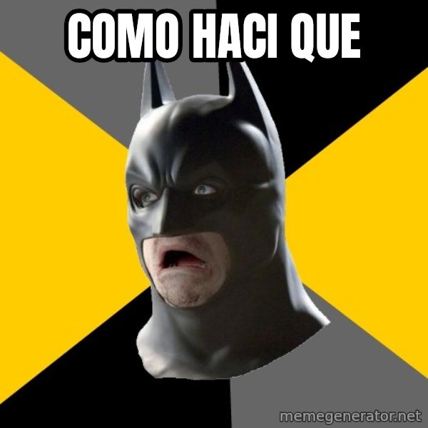 Bad Factman meme: COMO HACI QUE