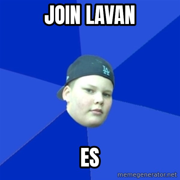 Jonnen Neuvo meme: Join lavan / ES