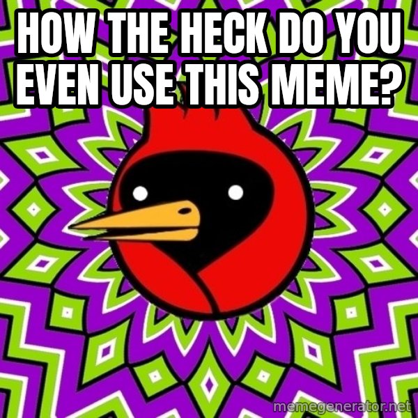 Omsk Crow meme: How the heck do you even use this meme?