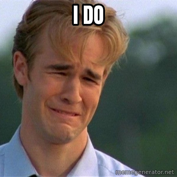 Crying Man meme: i do