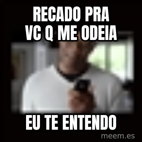 Samuel L Jackson Siri meme: RECADO PRA VC Q ME ODEIA / EU TE ENTENDO