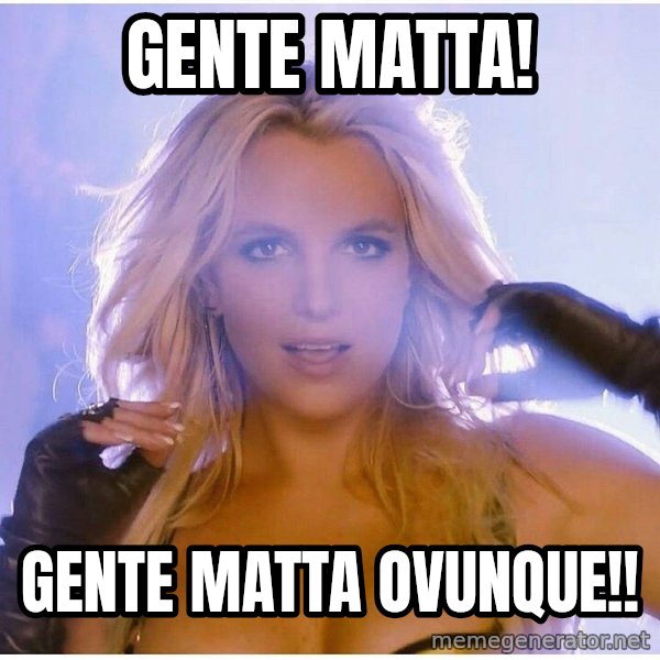 Consequences Toy Story meme: gente matta! / gente matta ovunque!!