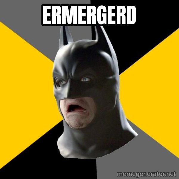 Bad Factman meme: ermergerd