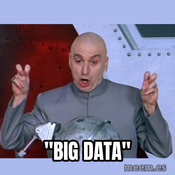 Dr Evil meme meme: "BIG DATA"