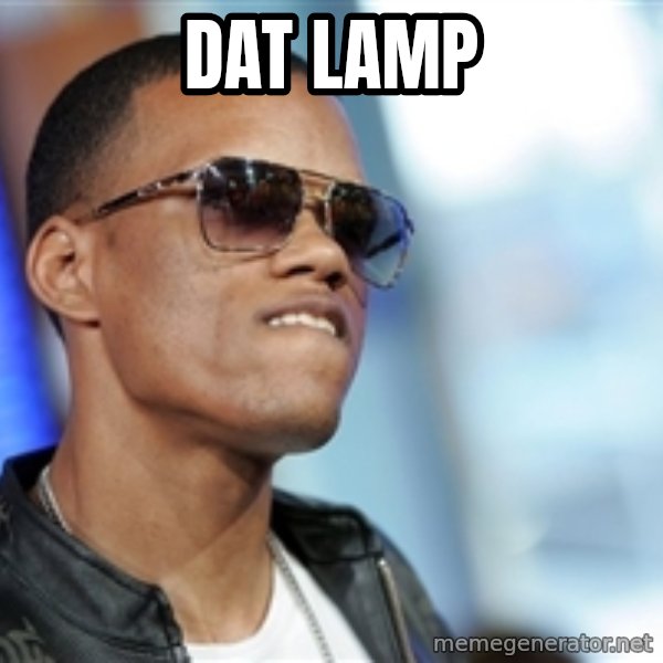 Dat Ass meme: DAT LAMP