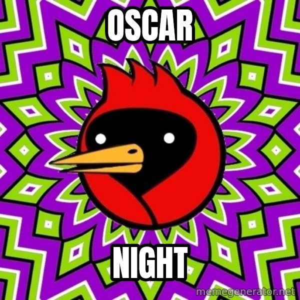Omsk Crow meme: OSCAR / NIGHT