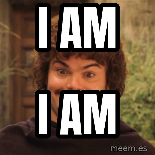 Nacholibre meme: I am / i am