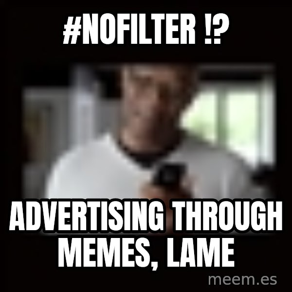 Samuel L Jackson Siri meme: #nofilter !? / Advertising through memes, lame
