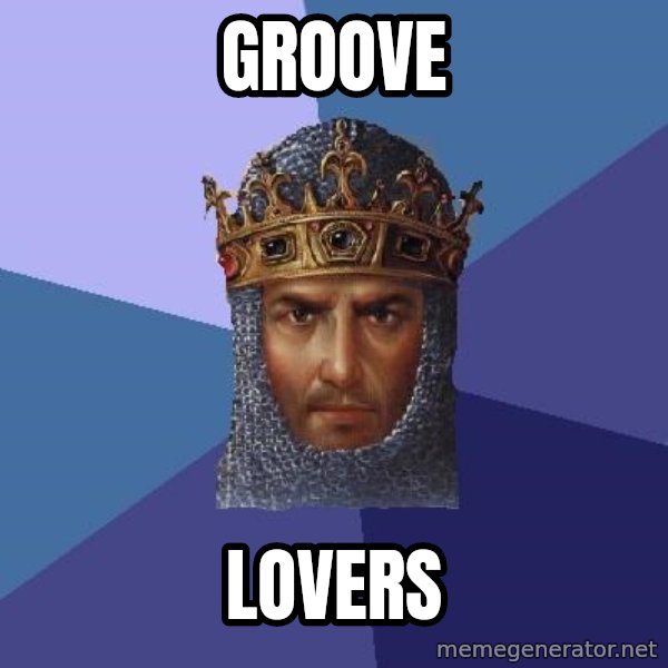 Age Of Empires meme: groove / lovers