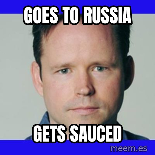 Krebsonsecurity meme: goes to russia / gets sauced