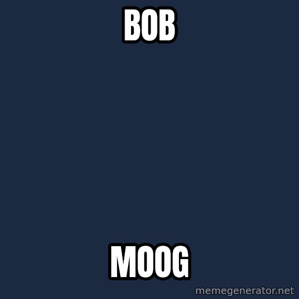 Omsk Crow meme: BOB / MOOG