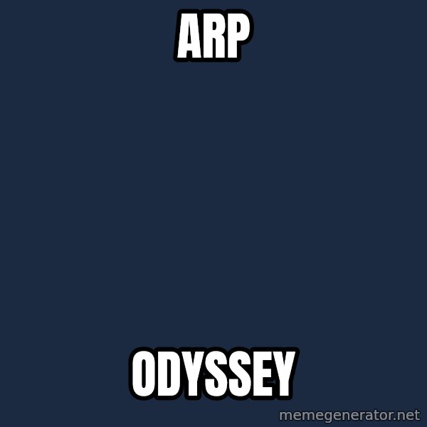 Omsk Crow meme: ARP / ODYSSEY