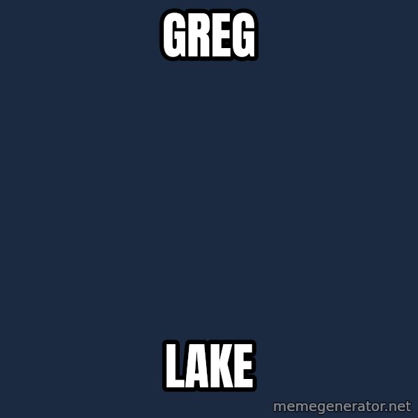 Omsk Crow meme: GREG / LAKE